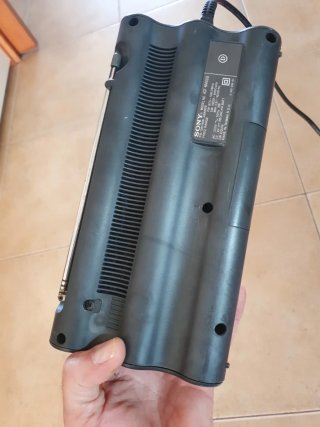 Radio Sony ICF-M400S Negra