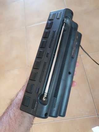 Radio Sony ICF-M400S Negra