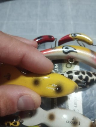 Lotes señuelos de pesca vintage DEL