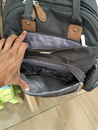 Zaino fasciatoio per neonati per passeggino