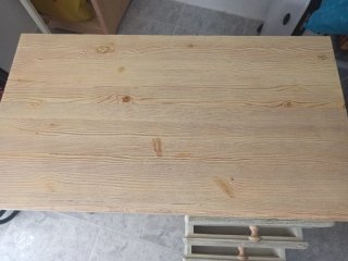Cómoda 4 cajones y 2 baldas madera