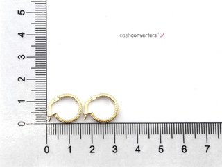 argollas oro 18k