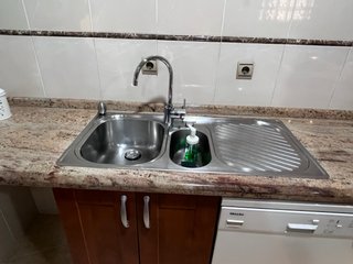 Muebles de cocina madera y cristal