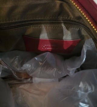 Borsa Alviero Martini 1a Classe rossa