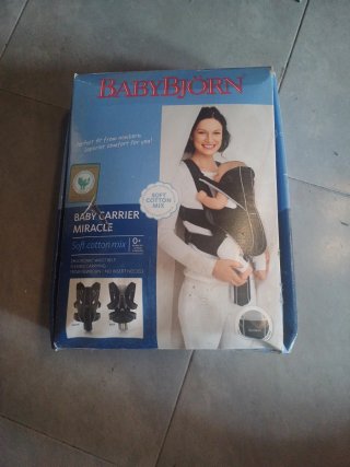 Mochila Portabebés BabyBjörn Miracle