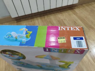 Piscina Hinchable Intex Cocodrilo  203x173x89cm
