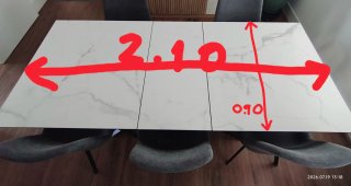 Mesa de comedor extensible