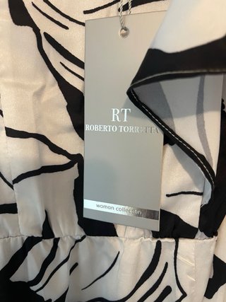 Vestido Roberto Toretta T42 Nuevo con Etiqueta