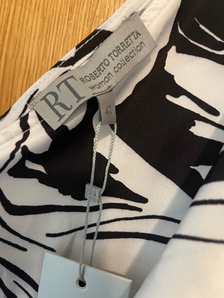 Vestido Roberto Toretta T42 Nuevo con Etiqueta