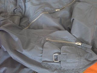 Chaqueta Bomber Bershka Gris