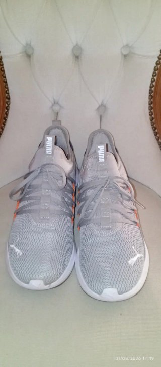 Scarpe Puma Uomo Grigie/Bianche Taglia 43