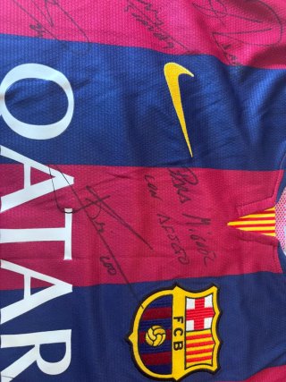 Camiseta FC Barcelona Firmada