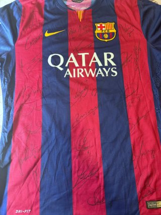 Camiseta FC Barcelona Firmada