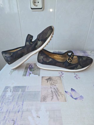 Bailarinas Car Shoe Talla 37 Camuflaje