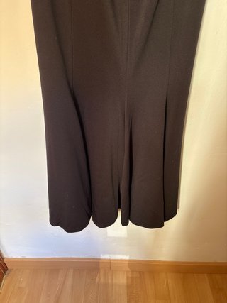 Falda flamenco negra
