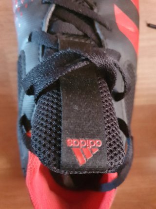 Zapatillas Adidas Fútbol Sala Negras Rojas