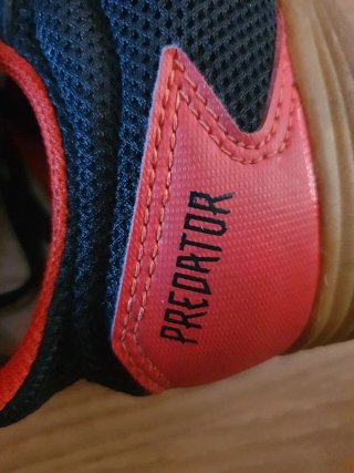 Zapatillas Adidas Fútbol Sala Negras Rojas