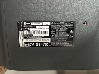 Televisor LG 42 Plata