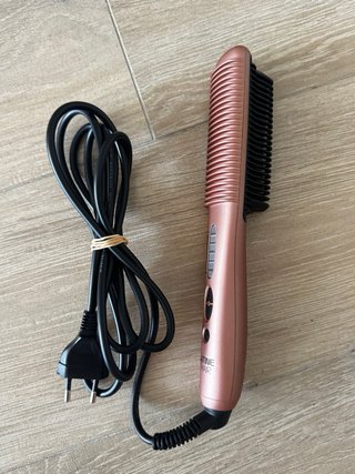 Cepillo Alisador Eléctrico SATINE HAIR Rosa