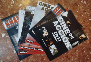 Resvitas de la colección "Cine de Acción".