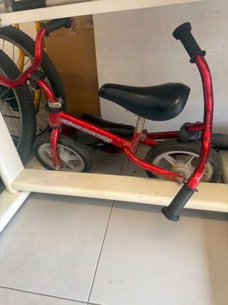 Bicicleta de equilibrio Chicco Red Bullet D