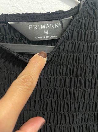 Vestido negro Primark T M