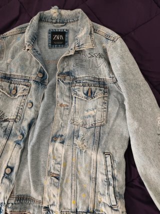 Chaqueta vaquera Zara hombre
