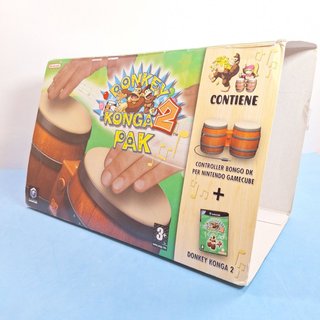 Donkey Konga 2 - GameCube + Bongos