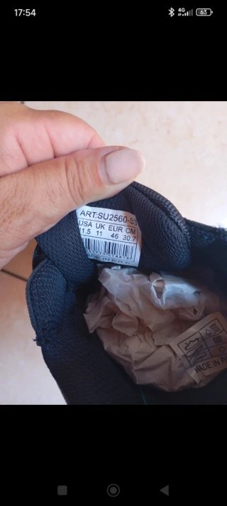 Scarpe da ginnastica Jomix nere taglia 46