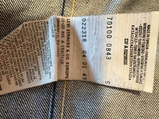 Chaqueta Levi's Engineered Talla S