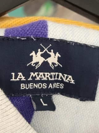 Polo La Martina Rayas Talla L