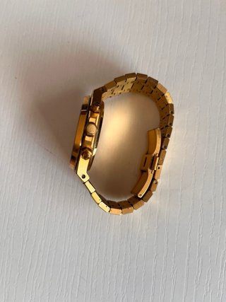 Reloj Seiko Cronógrafo Estilo Royal Oak Dorado