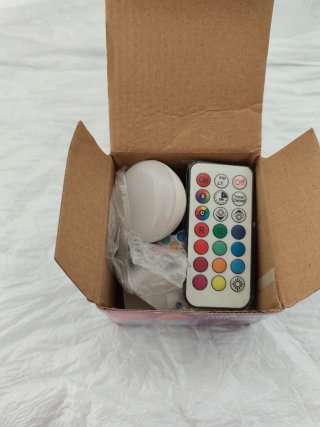 Lampadine LED C35 RGB 2 Pezzi