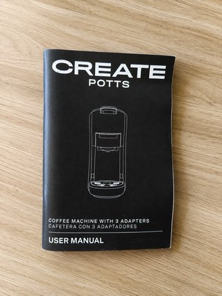 Cafetera Create Potts Rosa Multicápsula