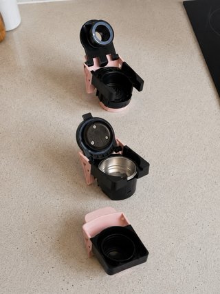 Cafetera Create Potts Rosa Multicápsula