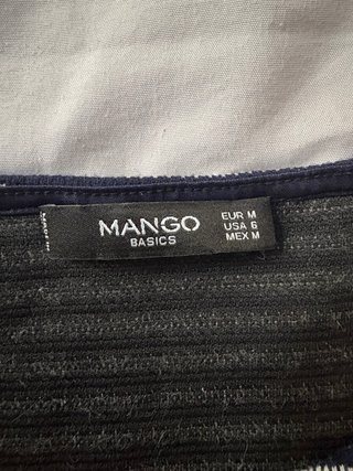 Vestido Mango Rayas Talla M