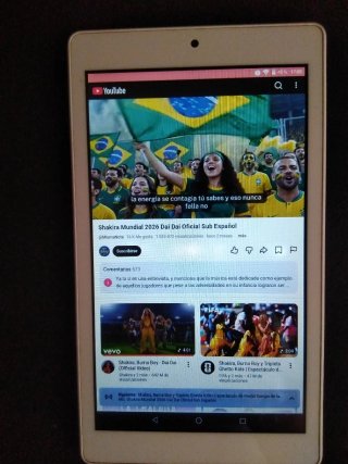 Tablet Alcatel Pixi 4 de 7 pulgadas Blanca
