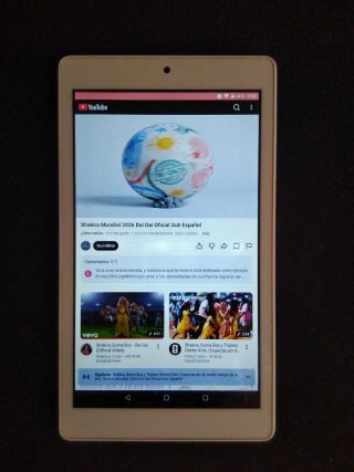 Tablet Alcatel Pixi 4 de 7 pulgadas Blanca