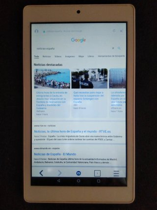 Tablet Alcatel Pixi 4 de 7 pulgadas Blanca