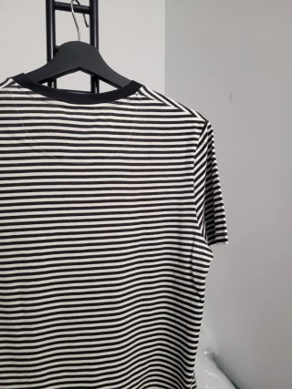 Camiseta Jack & Jones Rayas Negras y Blancas