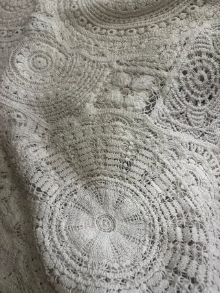 Vestido Zara Crochet Blanco