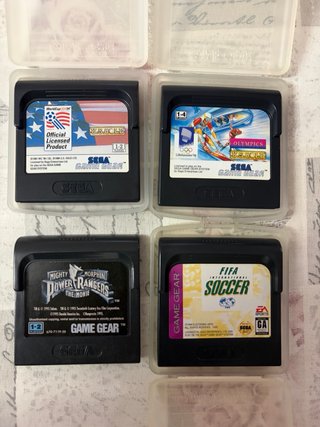 Lotto 4 Giochi Sega Game Gear