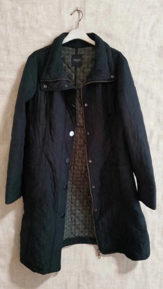 Max Mara Weekend Giacca Nera Trapuntata