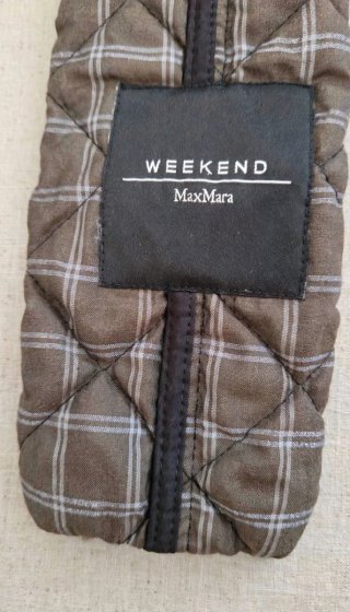 Max Mara Weekend Giacca Nera Trapuntata