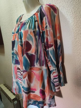 Blusa Multicolor Talla Única