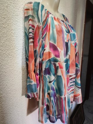 Blusa Multicolor Talla Única