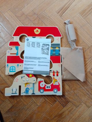OFERTA Juguete Madera Bomberos Playtive