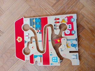 OFERTA Juguete Madera Bomberos Playtive