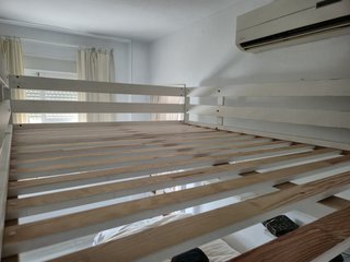 Cama litera matrimonio madera