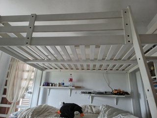 Cama litera matrimonio madera